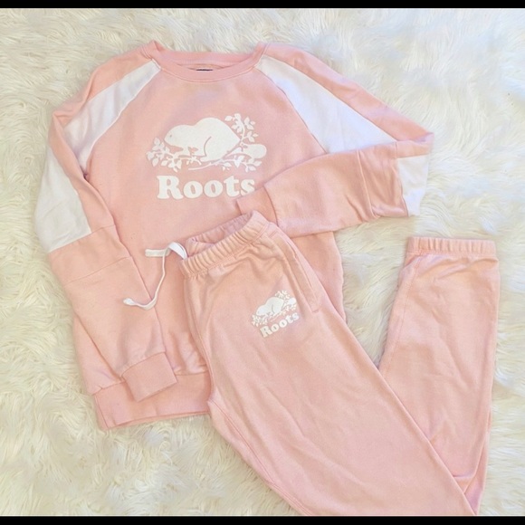 PINK ROOTS ORIGINAL SWEATSET - Picture 1 of 2